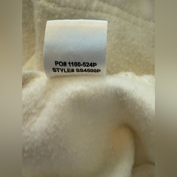 Olivia Rodrigo Distressed Sour Butterfly Hoodie Adult Medium Off White - Picture 3 of 11